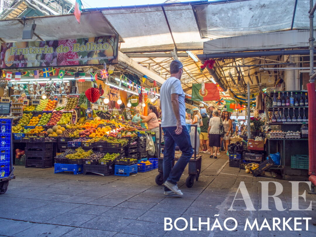 Mercado de Bolhão en Oporto